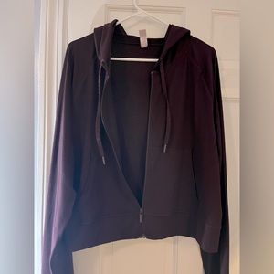 Yogalicious Waist length Zip Up Hoodie